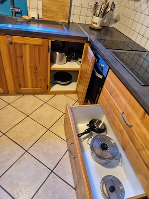 Macchina per tè/caffè, frigorifero, microonde, forno