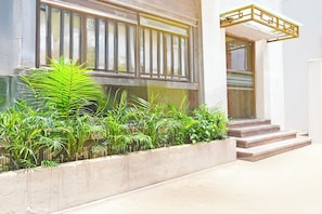 Exterior detail - Collection O Gandhi Ghat Formerly Sai (Puri)