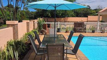 House, 2 Bedrooms, Balcony, Garden View | Pool | Outdoor pool