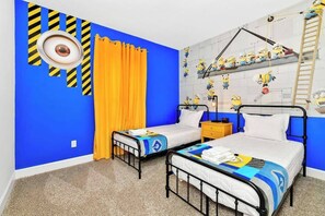 4 chambres, fer et planche à repasser, lit parapluie, Wi-Fi gratuit