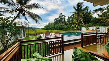 Studio, Balcony, Pool View | View from room