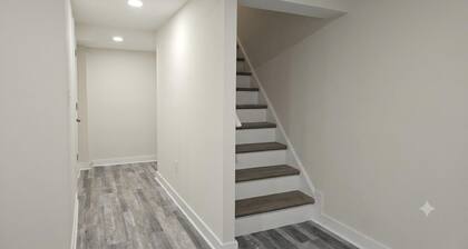 Cozy 4-bedroom residence with 2 private parking spots in charming Hamilton