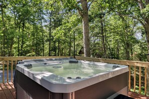 Baignoire à remous extérieure