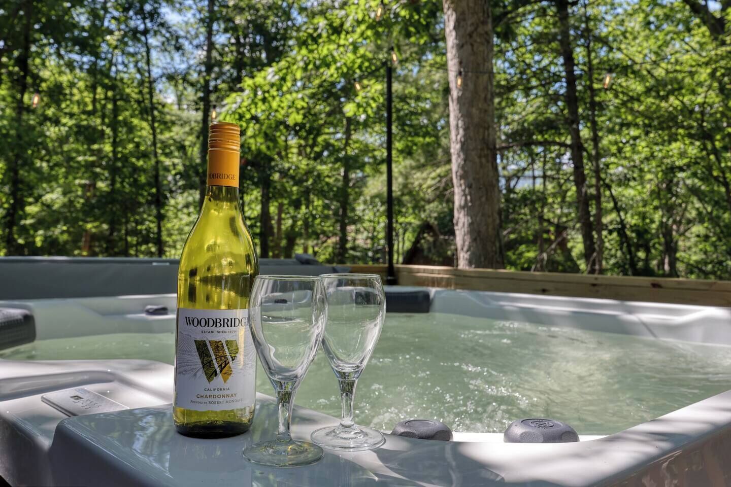 Bain à remous extérieur