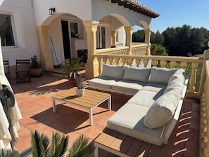 Terrace/patio - Villa in Jávea (VC)