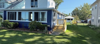 Completely Remodeled Waterfront St. Clair River Retreat. 2 Homes Included