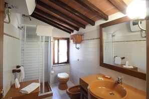 Studio, patio, vue jardin | Salle de bain
