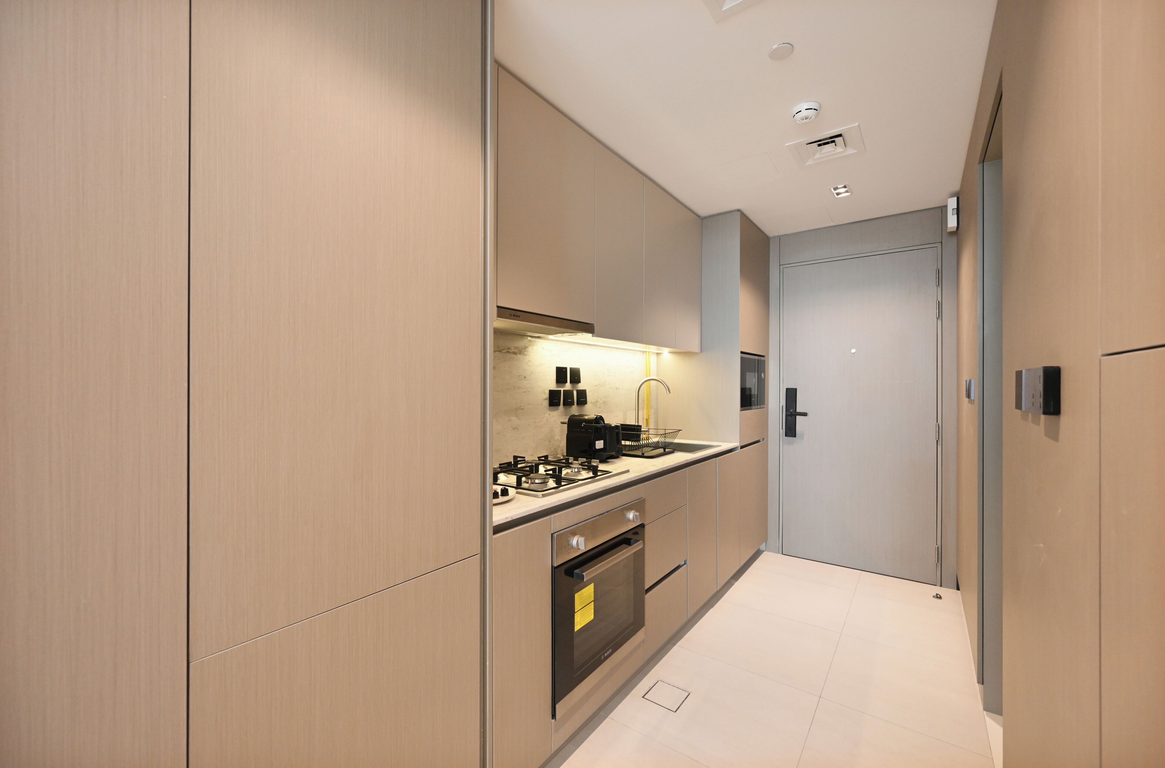 Apartment, Balcony | Private kitchen