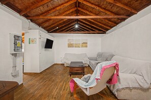 Living area - Holiday Home 'Los Brezos' with Mountain Views, Private Terrace and Wi-Fi (Agulo)