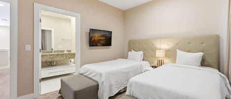 4 chambres, espace de travail pour ordinateur portable