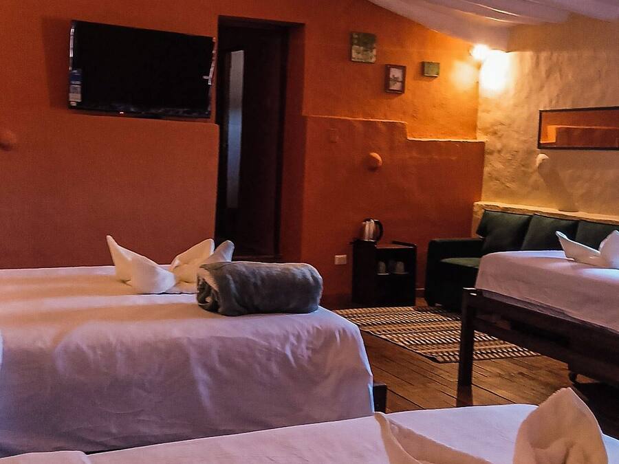 Deluxe Quadruple Room, Mountain View | Iron/ironing board (on request), WiFi (free)