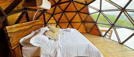 Family Tent, Lake View | Premium bedding, down comforters, Select Comfort beds, minibar
