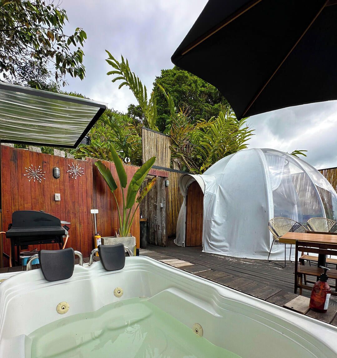 Comfort Tent, Lake View | Outdoor dining