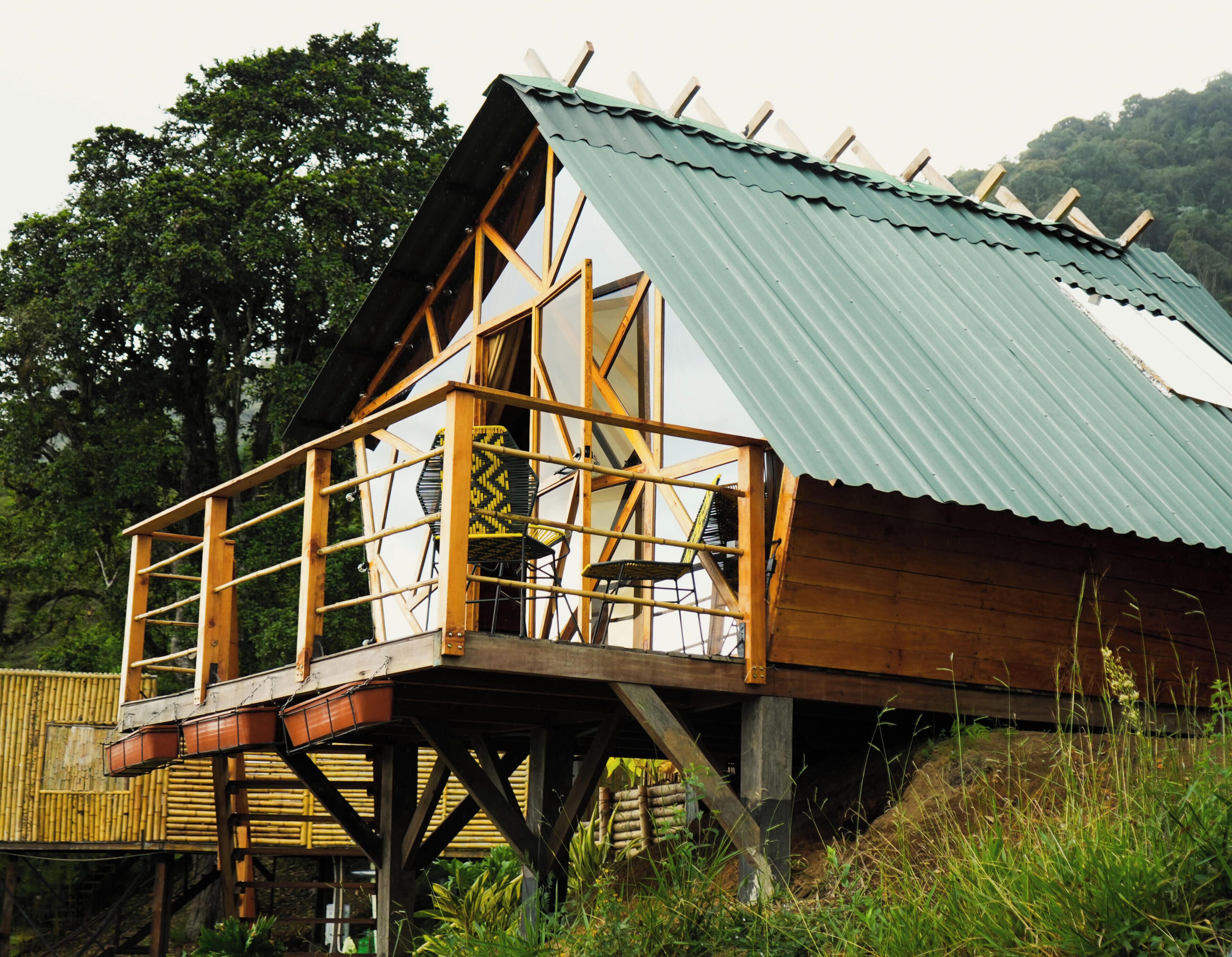 Comfort Cabin, Balcony, Lake View | Exterior