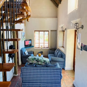 Chalet Deluxe, vistas a la montaña | Zona de estar