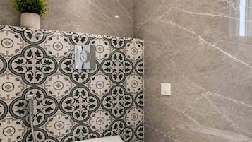 Basic Double Room, Hill View | Bathroom | Shower, towels, soap, shampoo