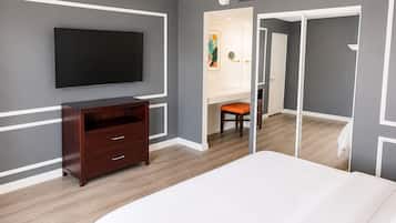 Suite Deluxe, 1 habitación, cocina | Cortinas opacas, tabla de planchar con plancha, wifi gratis