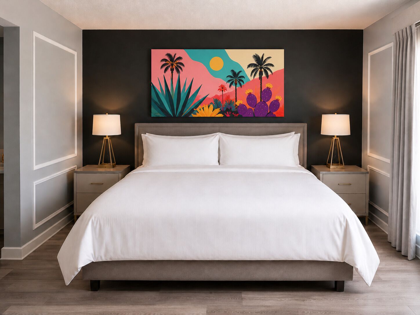 Suite estudio estándar, cocina | Cortinas opacas, tabla de planchar con plancha, wifi gratis