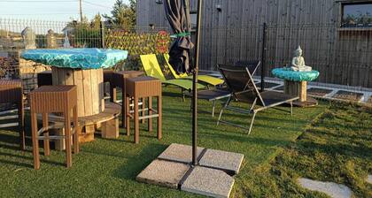 appart climatisé Gîte Saint Louis Bischwald. 6 person, jardin, 2 places parking