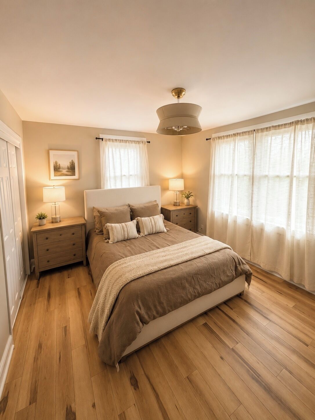 Iron/ironing board, WiFi, bed sheets