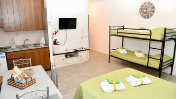 1 Schlafzimmer, WLAN, Bettwäsche