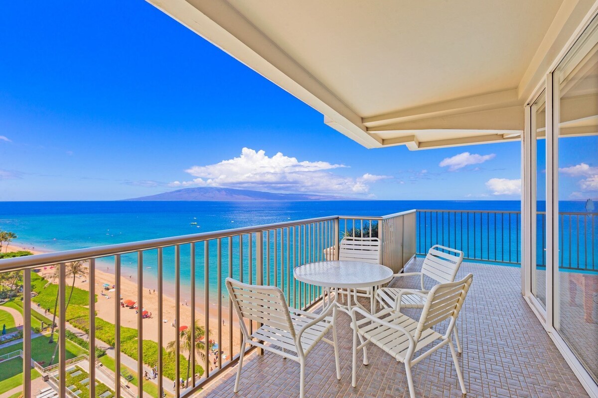Apartment (1 Bedroom, Oceanfront, Whaler 1101) | Terrasse/Patio