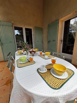 Restaurang utomhus