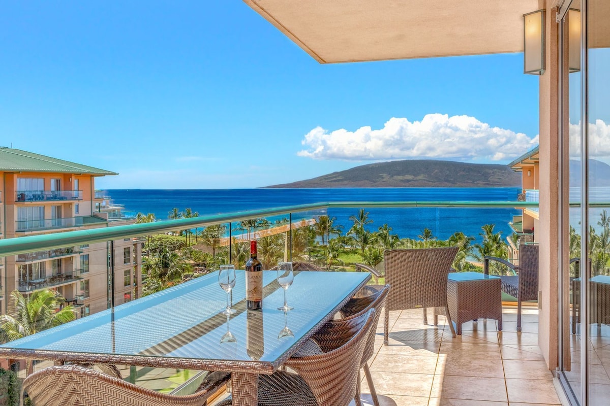 Apartment (2 Bedroom, Deluxe Oceanview) | Terrasse/Patio