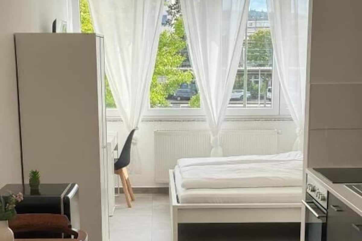 Apartemen Comfort, pemandangan kota | Wi-Fi gratis