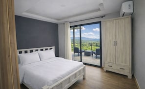 Chalet Luxe, vue baie