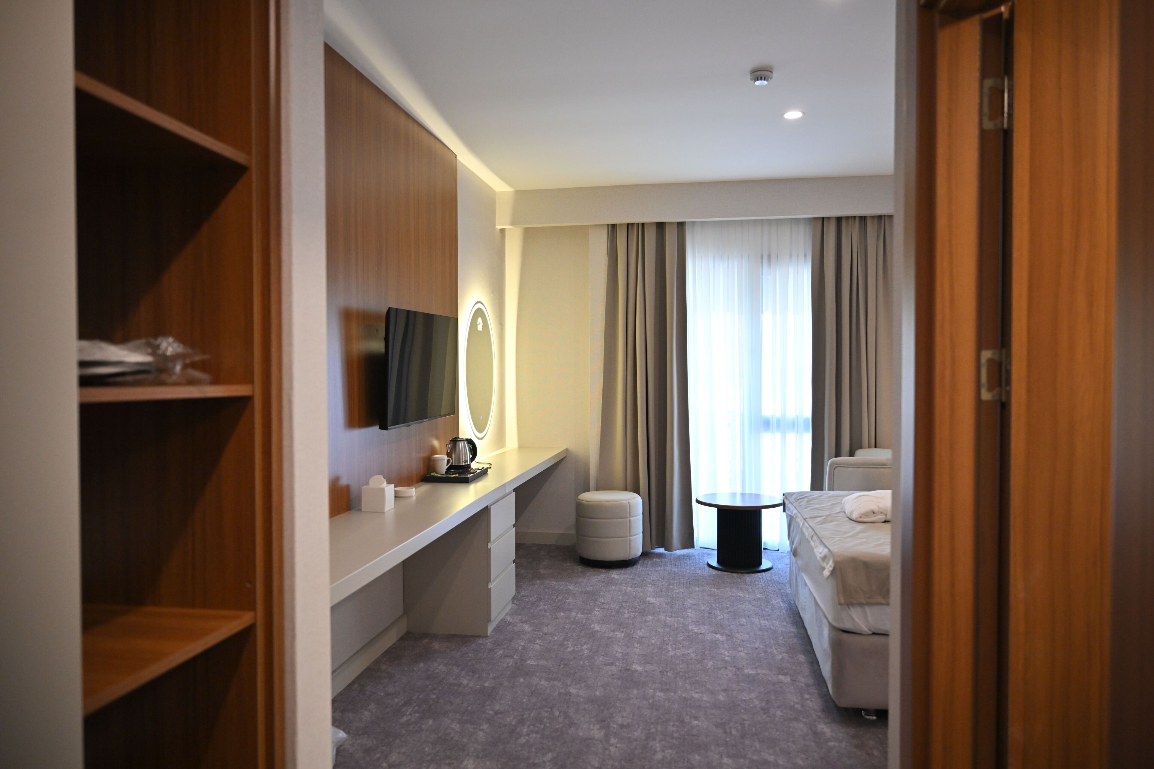 Minibar (some free items), in-room safe, soundproofing