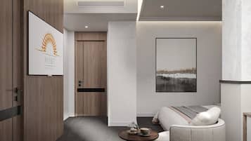 Basic Triple Room | In-room safe, desk, laptop workspace, soundproofing