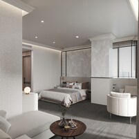In-room safe, desk, laptop workspace, soundproofing