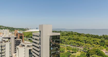 Apt 170m Marinha Park w/ Garag POA Air1507