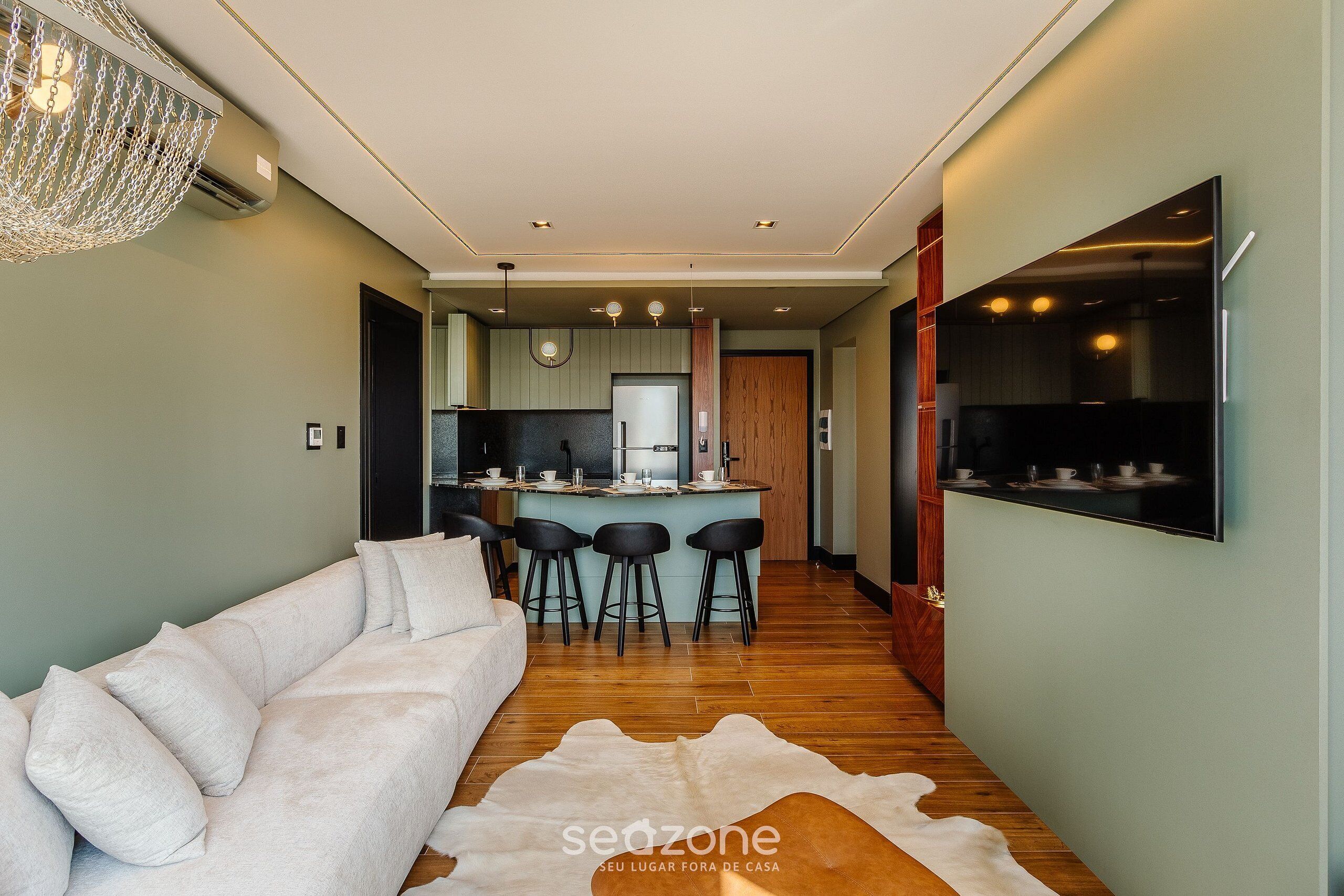 Apartamento básico | Zona de estar