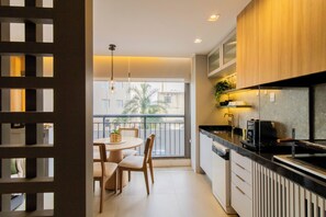 Private kitchen - Haven Home Studio 05112 · GRU Airport + Parking + Leisure (Guarulhos)