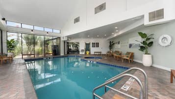 Indoor pool, outdoor pool