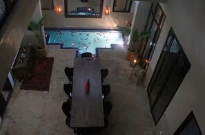 Indoor pool - Riad Doroob (Marrakech)
