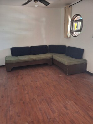 Basic Apartment, Balcony, Pool View | Living area - HOTEL LAS DUNAS (Ensenada)