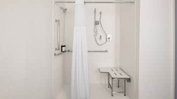 Habitación estándar, 1 cama King size, regadera para personas con discapacidad (Mobility Accessible)