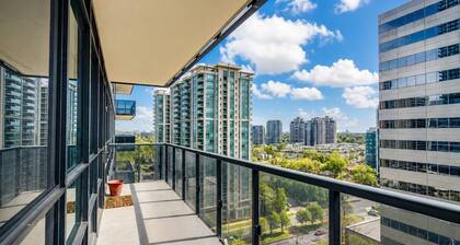Cozy 2BR 2BA Condo | Steps to Subway | Pool & Gym