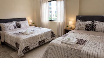 Comfort Apartment, Balcony | Desk, laptop workspace, blackout drapes, iron/ironing board (on request)