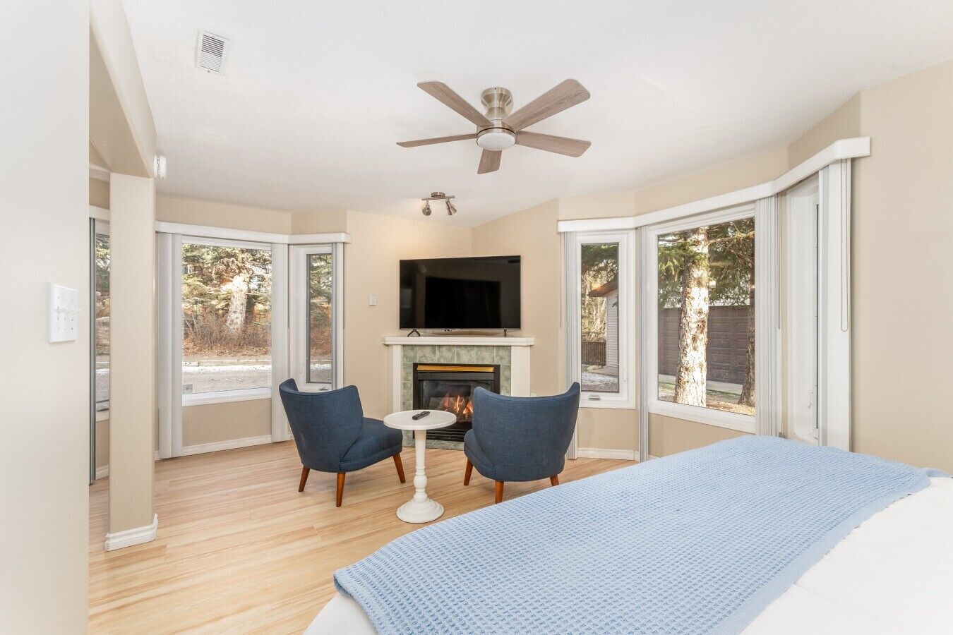Desk, iron/ironing board, travel crib, WiFi