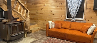 The Black Shandy Glamping Cabin