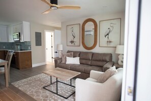 Luxury Condo, Balcony, Beach View | Living area - The Nile (Fort Myers Beach)