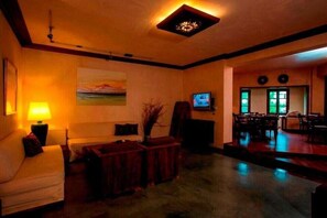 Living area - Katogi Averoff Hotel Vinery (Metsovo)