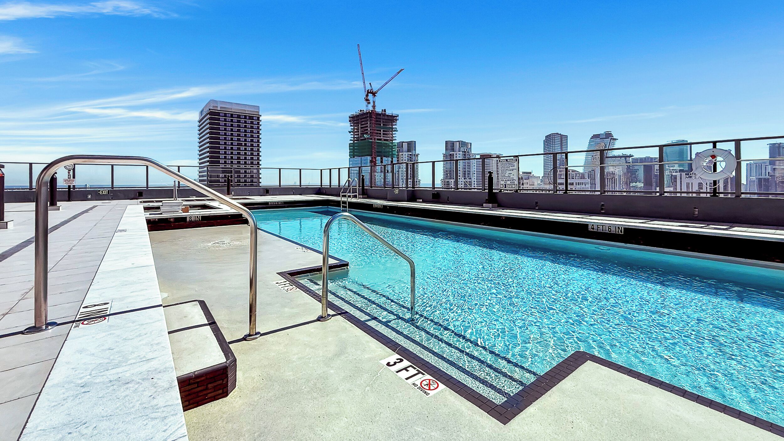Appart'hôtel Confort, vue océan | Piscine