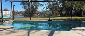 Una piscina climatizada