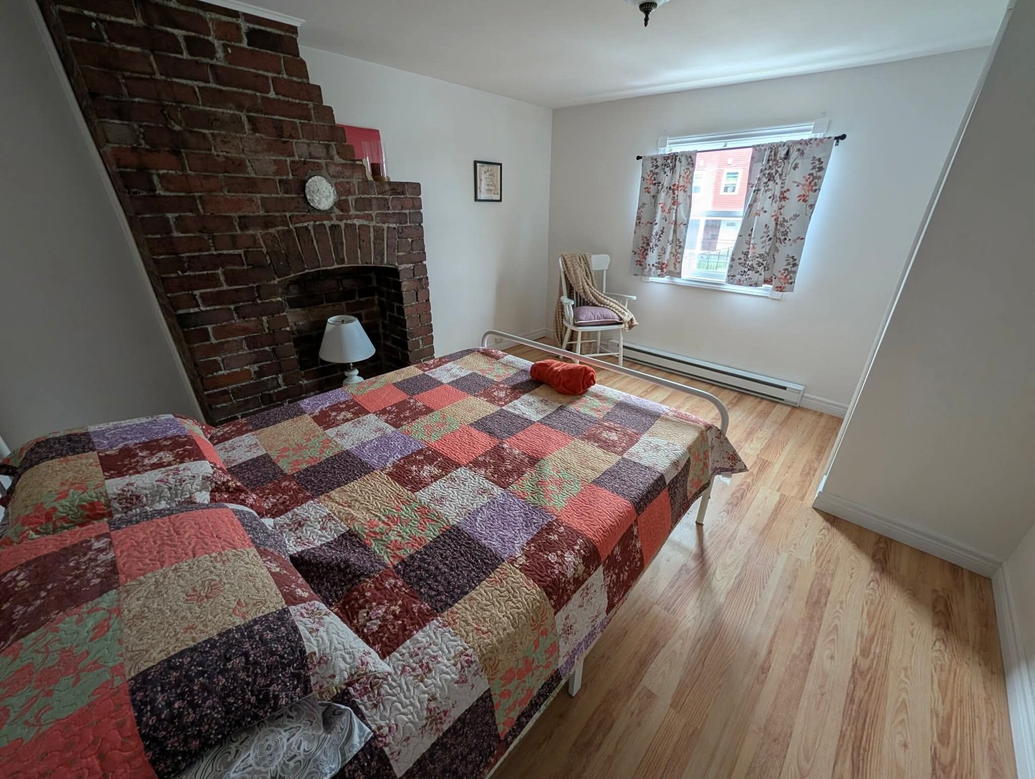 Desk, iron/ironing board, travel crib, WiFi (free)