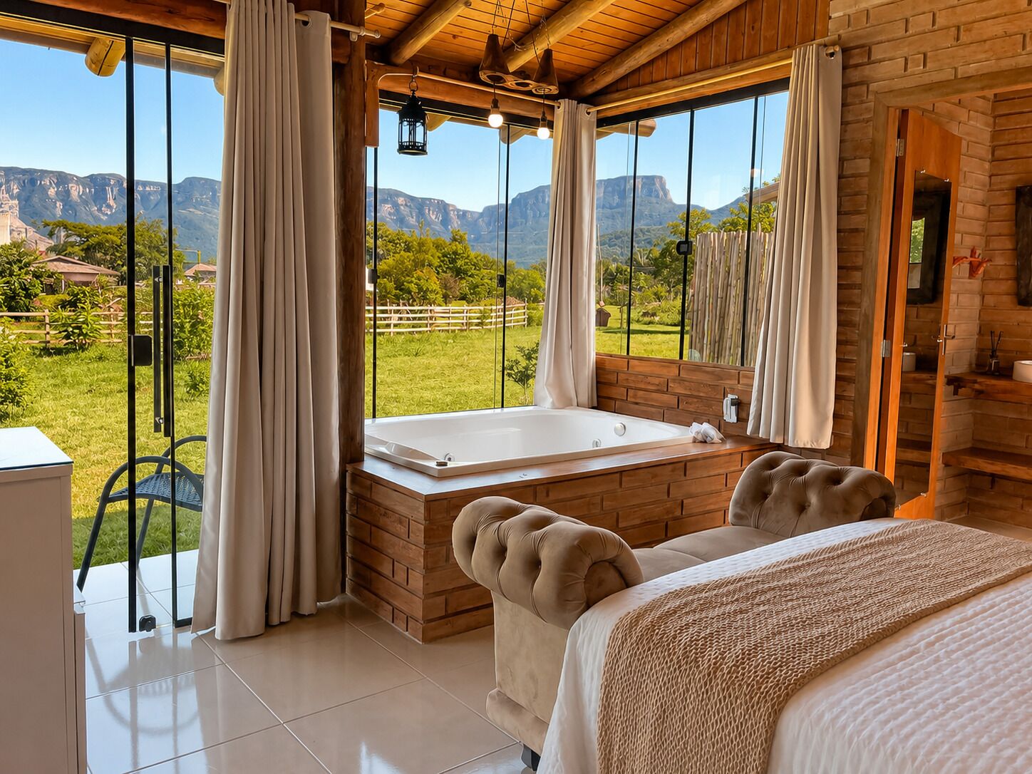 Deluxe Chalet, Mountain View | Free WiFi